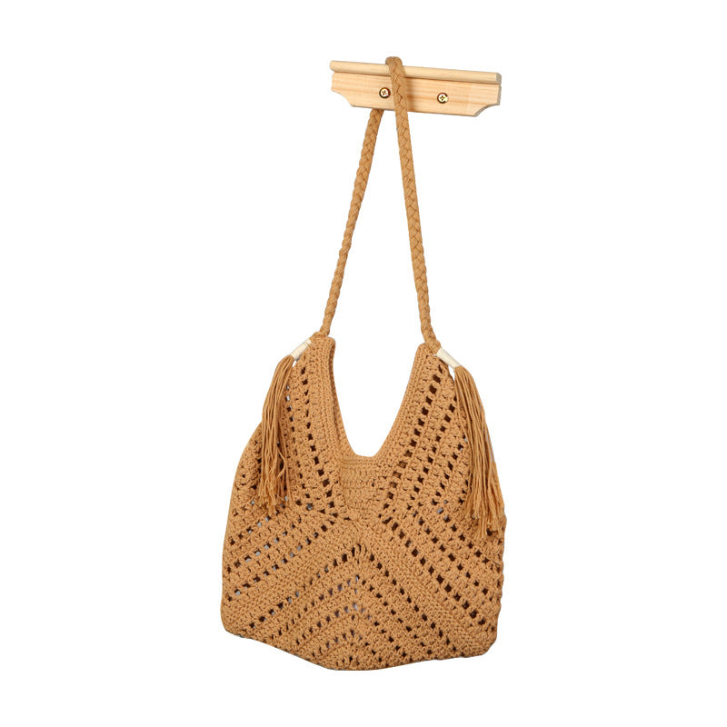 Crocheted Shoulder Bag LoungeYard — product view 4