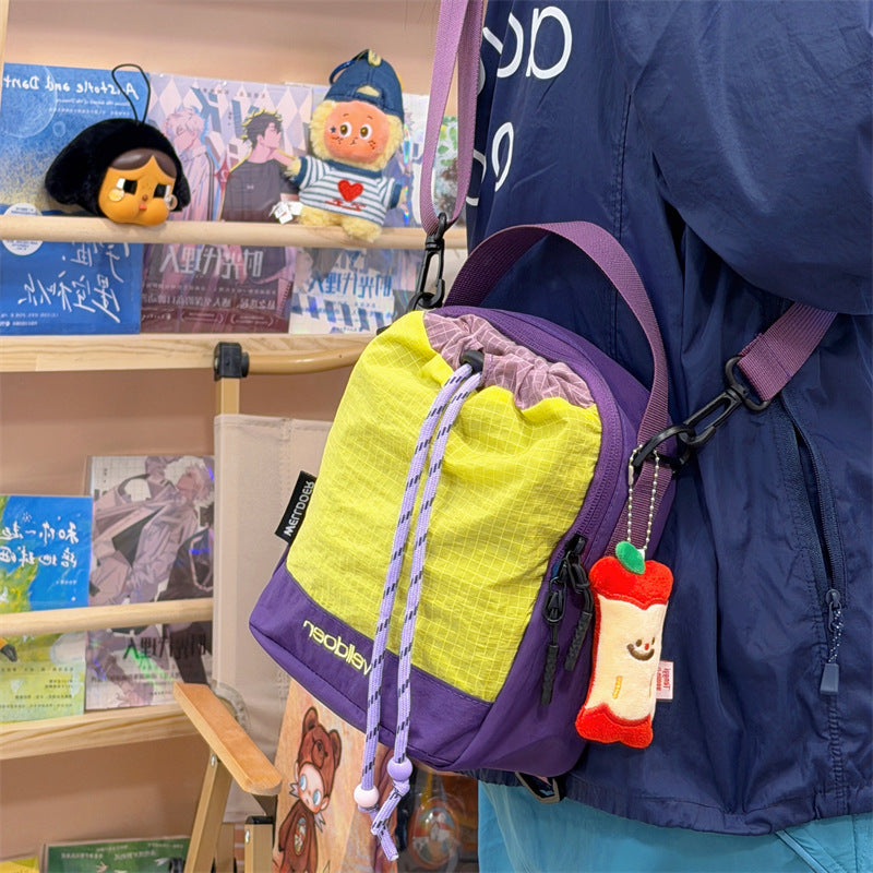 Compact Stylish Drawstring Backpack LoungeYard — product view 7