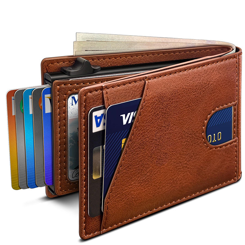 Premium Carbon Fiber Multi-Functional Wallet LoungeYard — product view 1