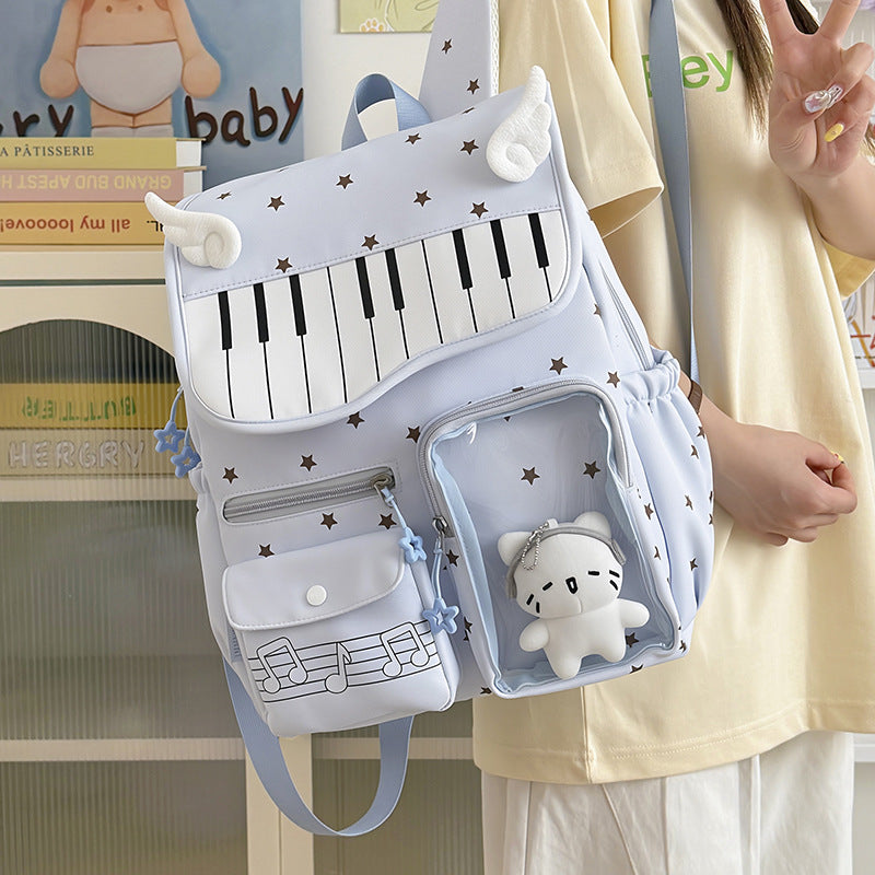 Musical-Themed School Backpack LoungeYard — product view 1