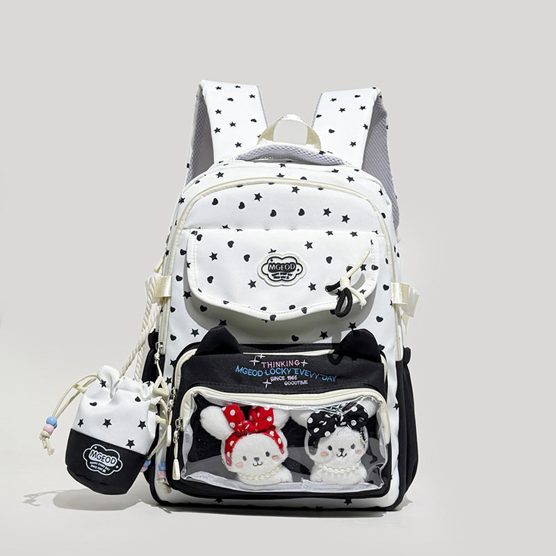 Playful Cat-Ear Design Backpack LoungeYard — product view 6
