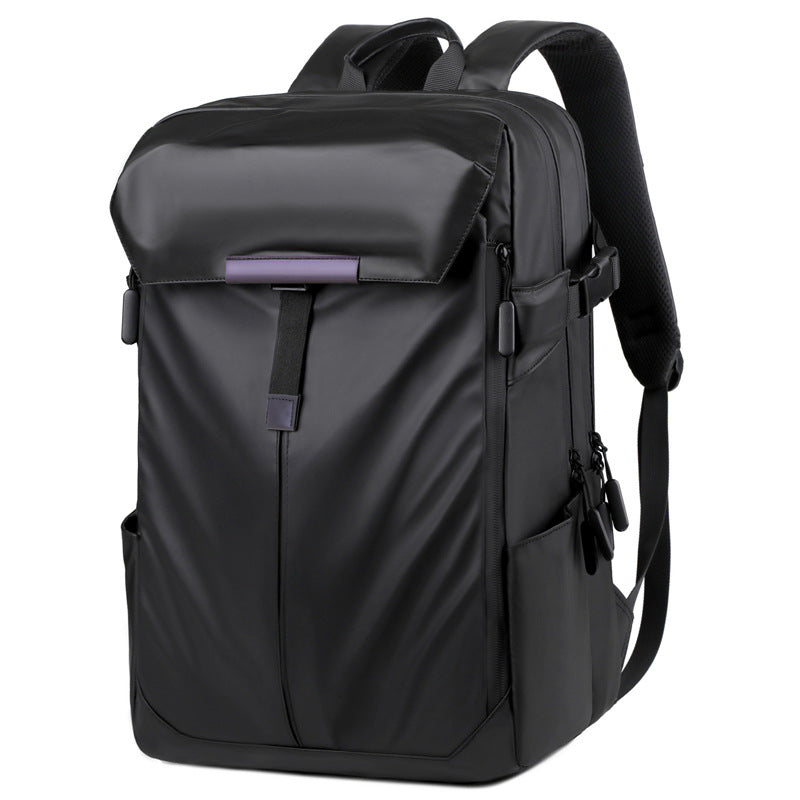 Urban backpack with waterproof material and innovative storage LoungeYard — product view 7
