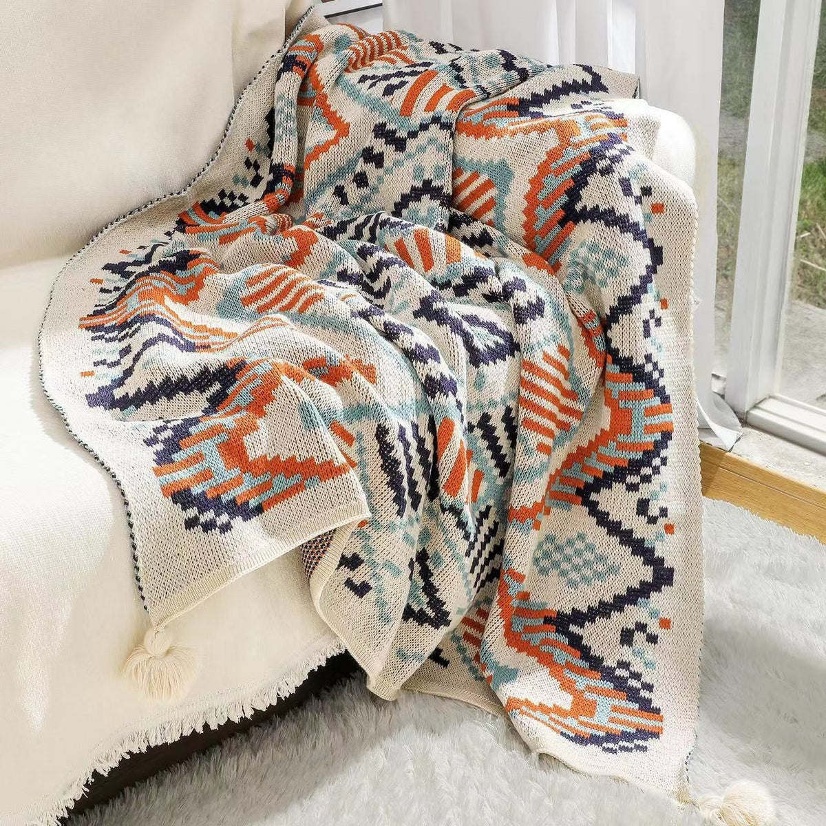 Cozy Knit Blanket — product view 6
