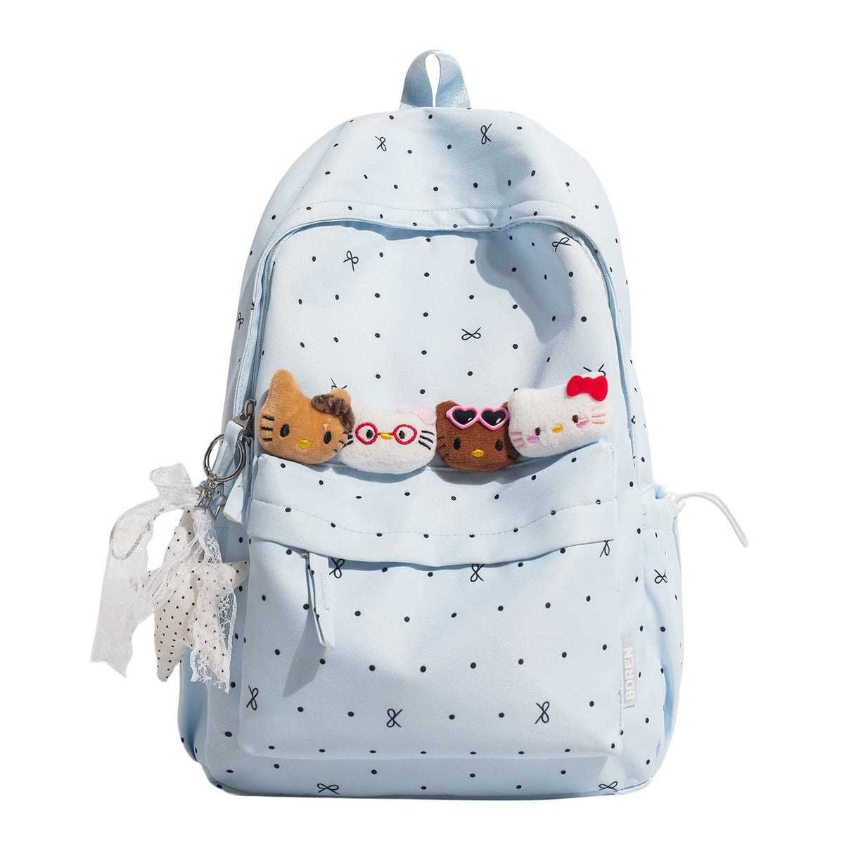Cute Plush Character Backpack LoungeYard — product view 5