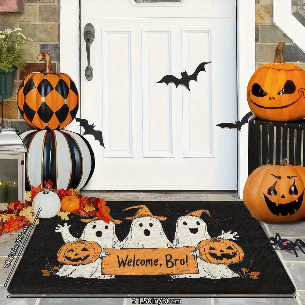 Halloween-Themed Decorative Floor Mat Bowlift — product view 2