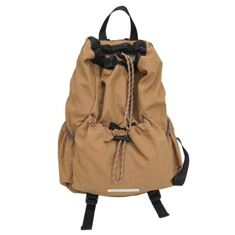 Casual Drawstring Closure Backpack LoungeYard — product view 4