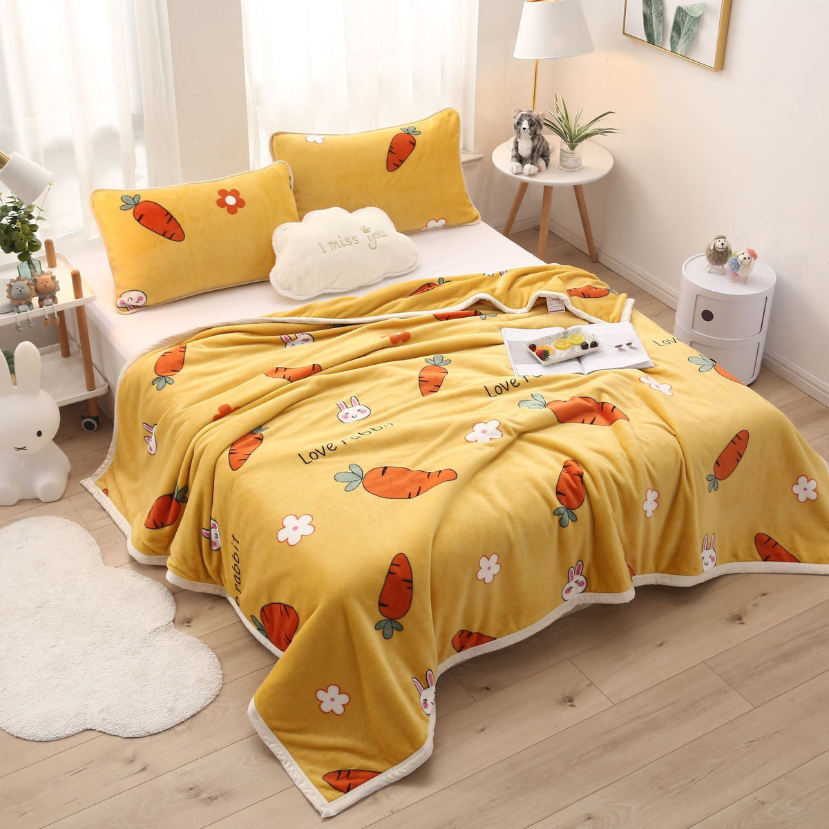 Ladies Cozy and Colorful Blanket LoungeYard — product view 1