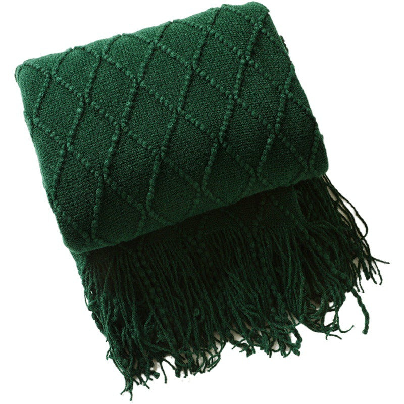 Cozy Textured Throw Blanket — product view 5