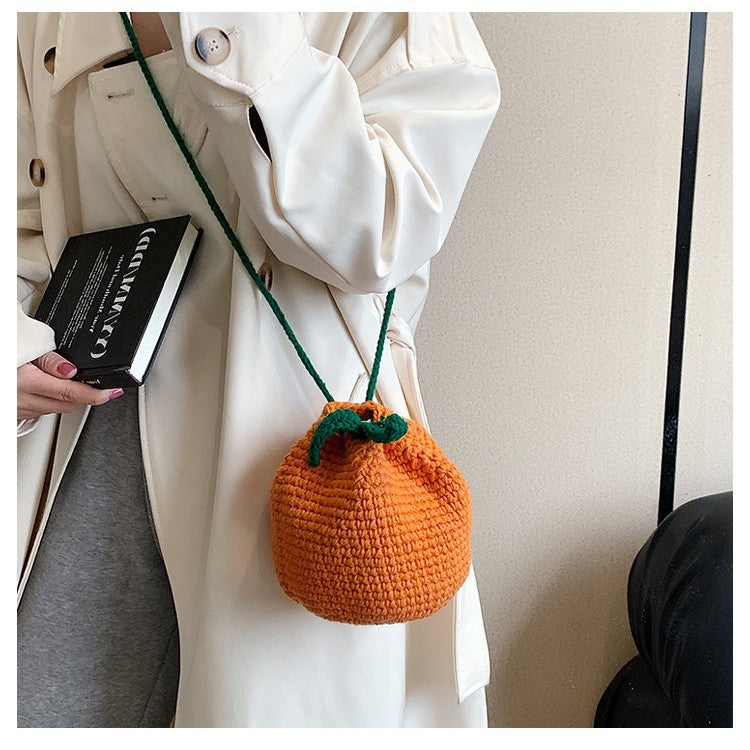 Fun Fruit Shaped Crochet Bag — product view 3