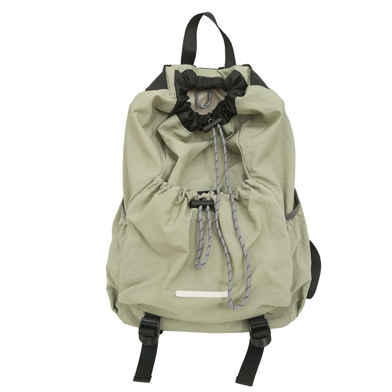 Casual Drawstring Closure Backpack LoungeYard — product view 3