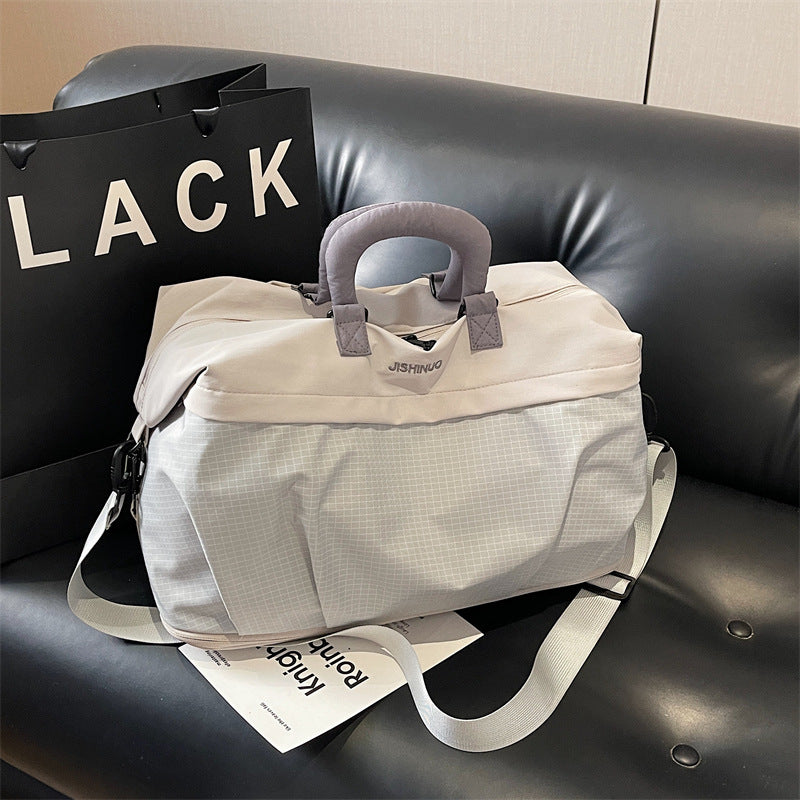 Multi-Functional Travel Duffel Bag with Adjustable Strap LoungeYard — product view 6
