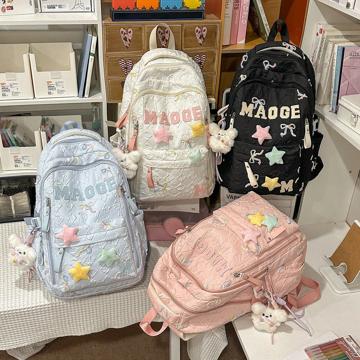 Decorative Padded Backpack LoungeYard — product view 4