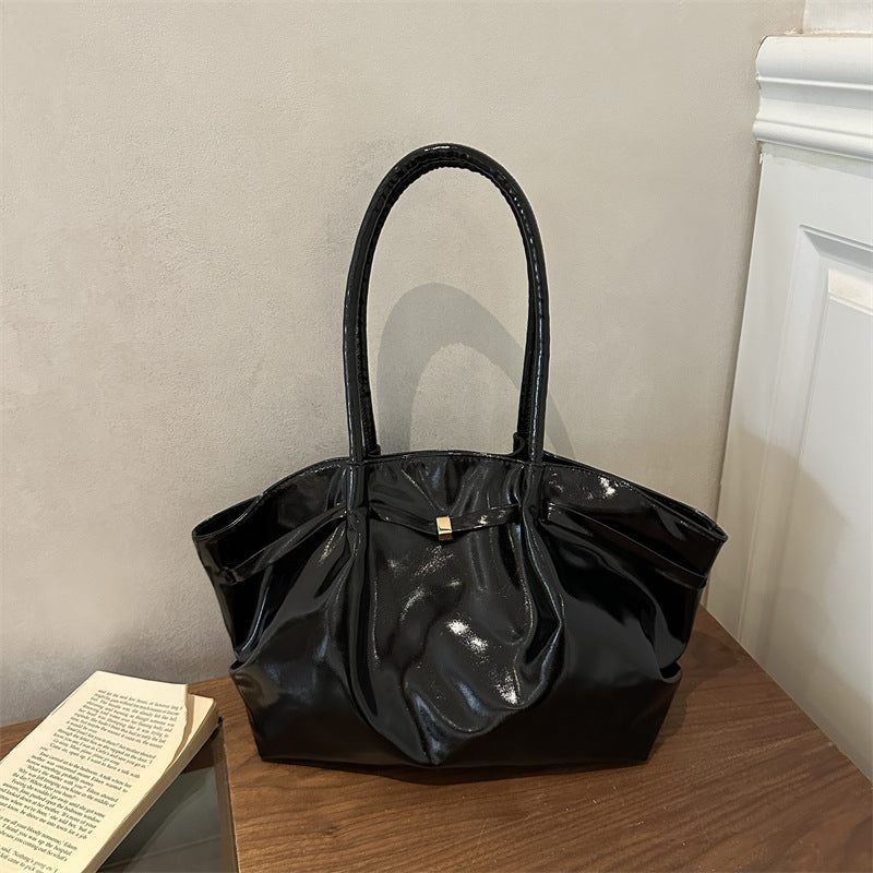 Elegant Glossy Handheld Tote — product view 5