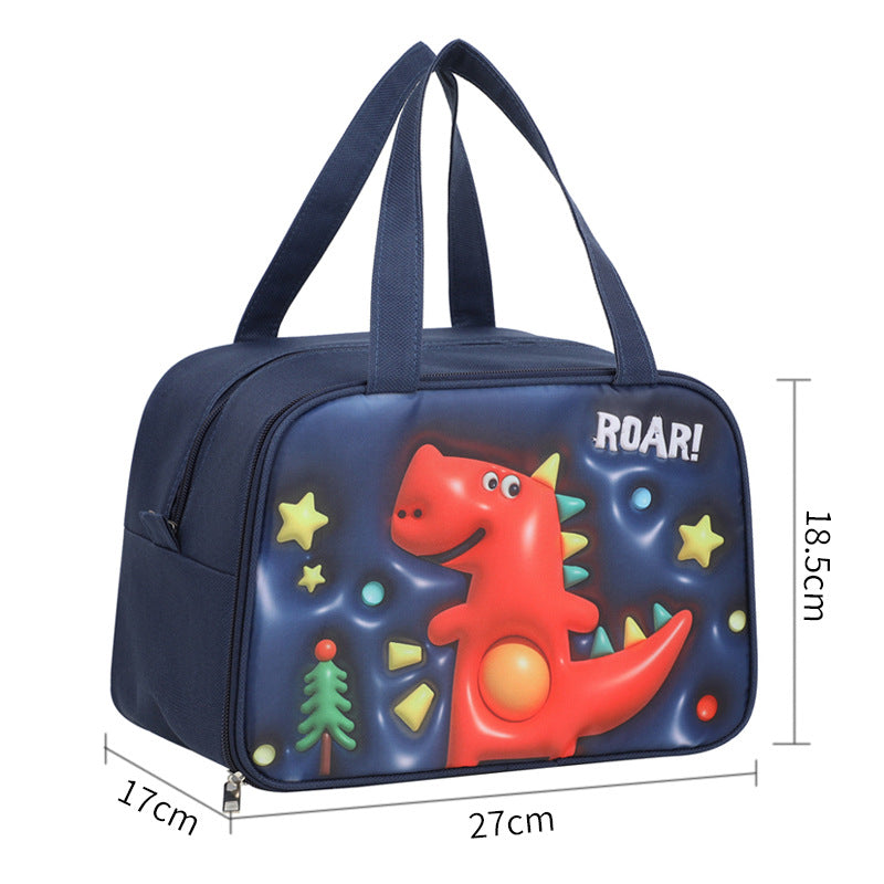 Refrigerator bag with funny penguin design LoungeYard — product view 3