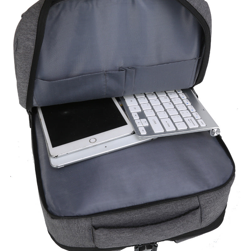 Slim Multi-Compartment Laptop Backpack LoungeYard — product view 3