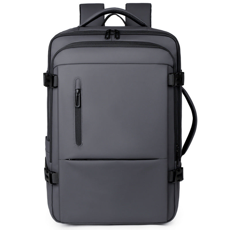 Functional backpack with special laptop compartment and optimal space utilization LoungeYard — product view 5