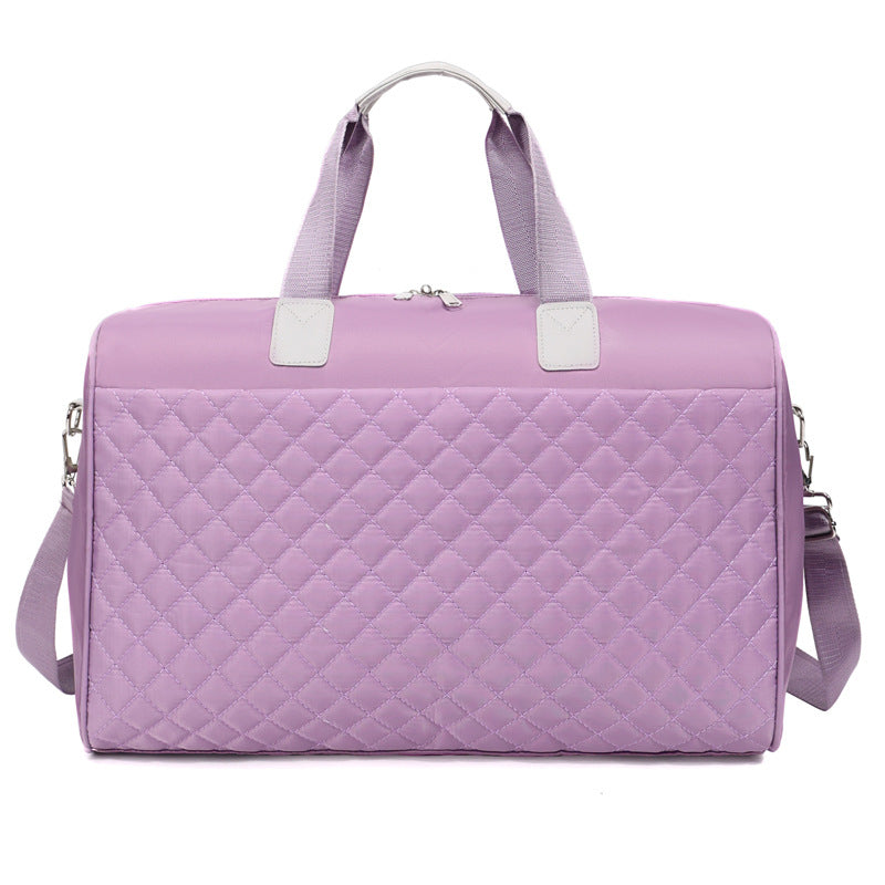 Quilted Travel Weekender Duffel Bag LoungeYard — product view 6