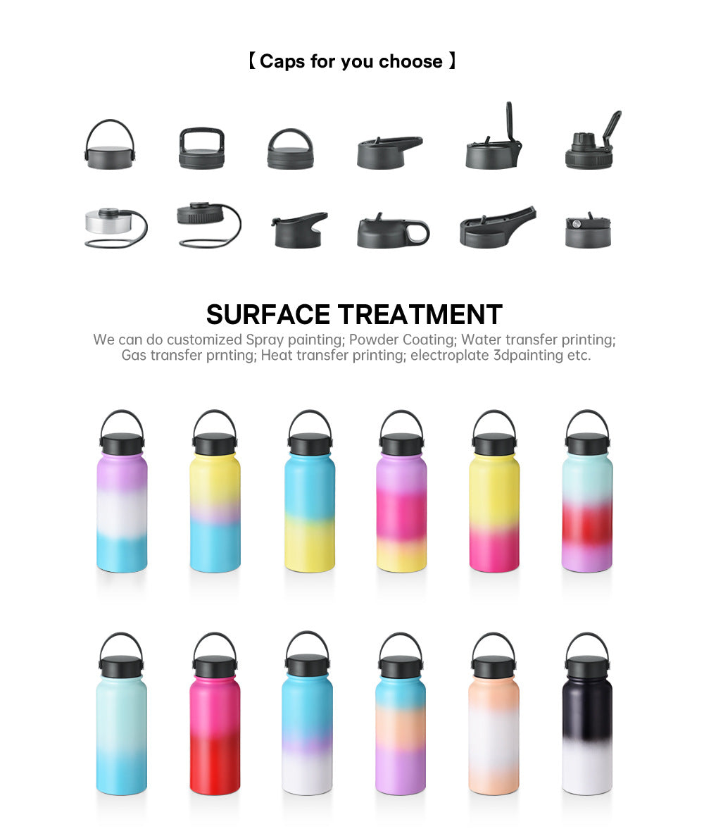 Women's Stainless Steel Water Bottle LoungeYard — product view 7