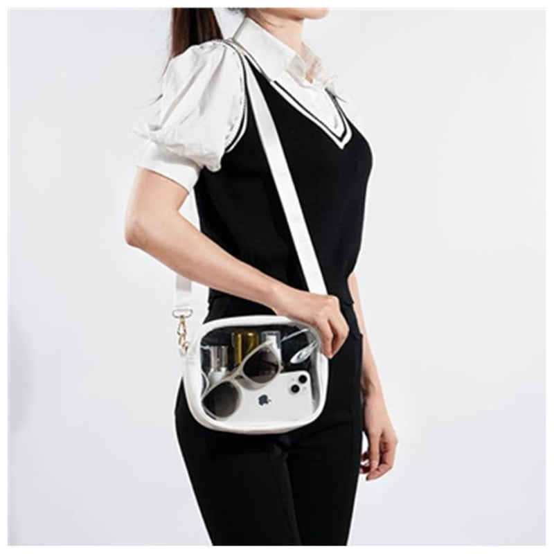 Transparent cosmetic organizer bag LoungeYard — product view 3