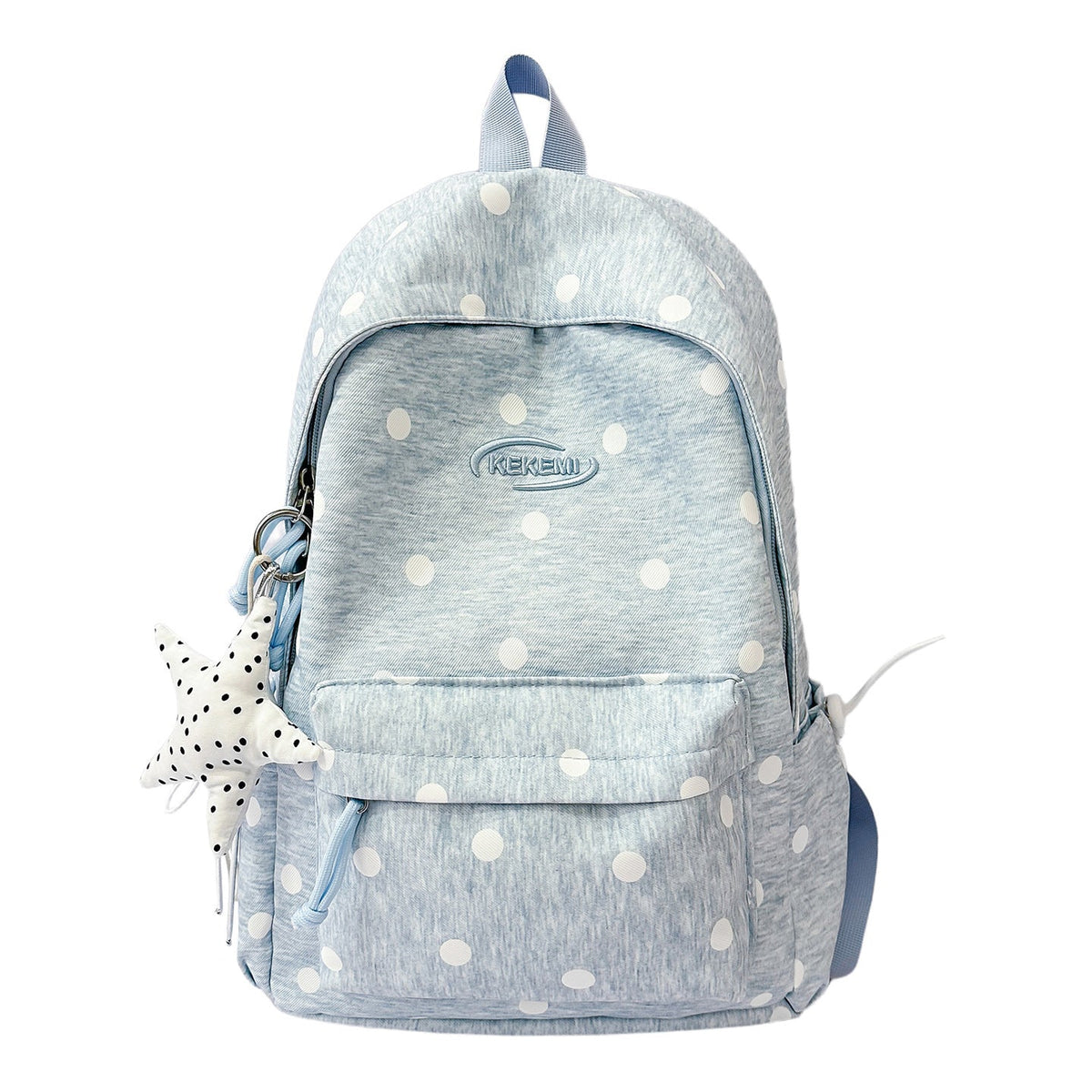 Cute Decorative Polka Dot Backpack LoungeYard — product view 5