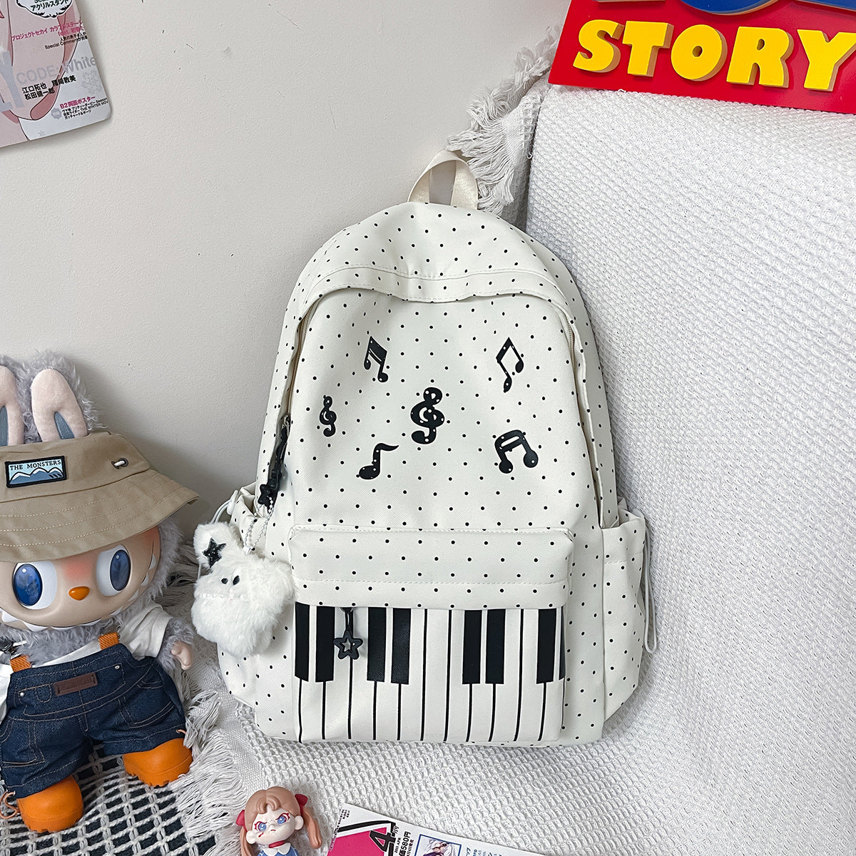 Musical-Themed Backpack LoungeYard — product view 6