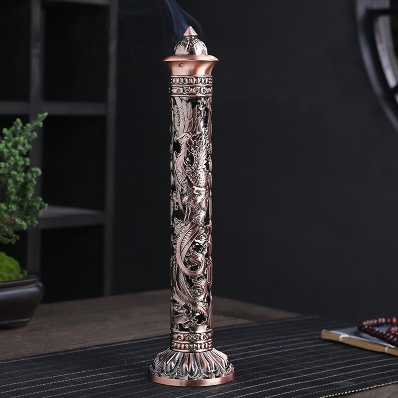 Incense Holder with Intricate Dragon Design Bowlift — product view 6