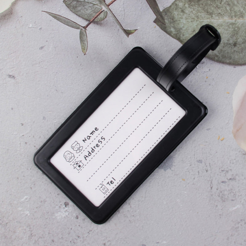 Motivational Travel Luggage Tag LoungeYard — product view 3
