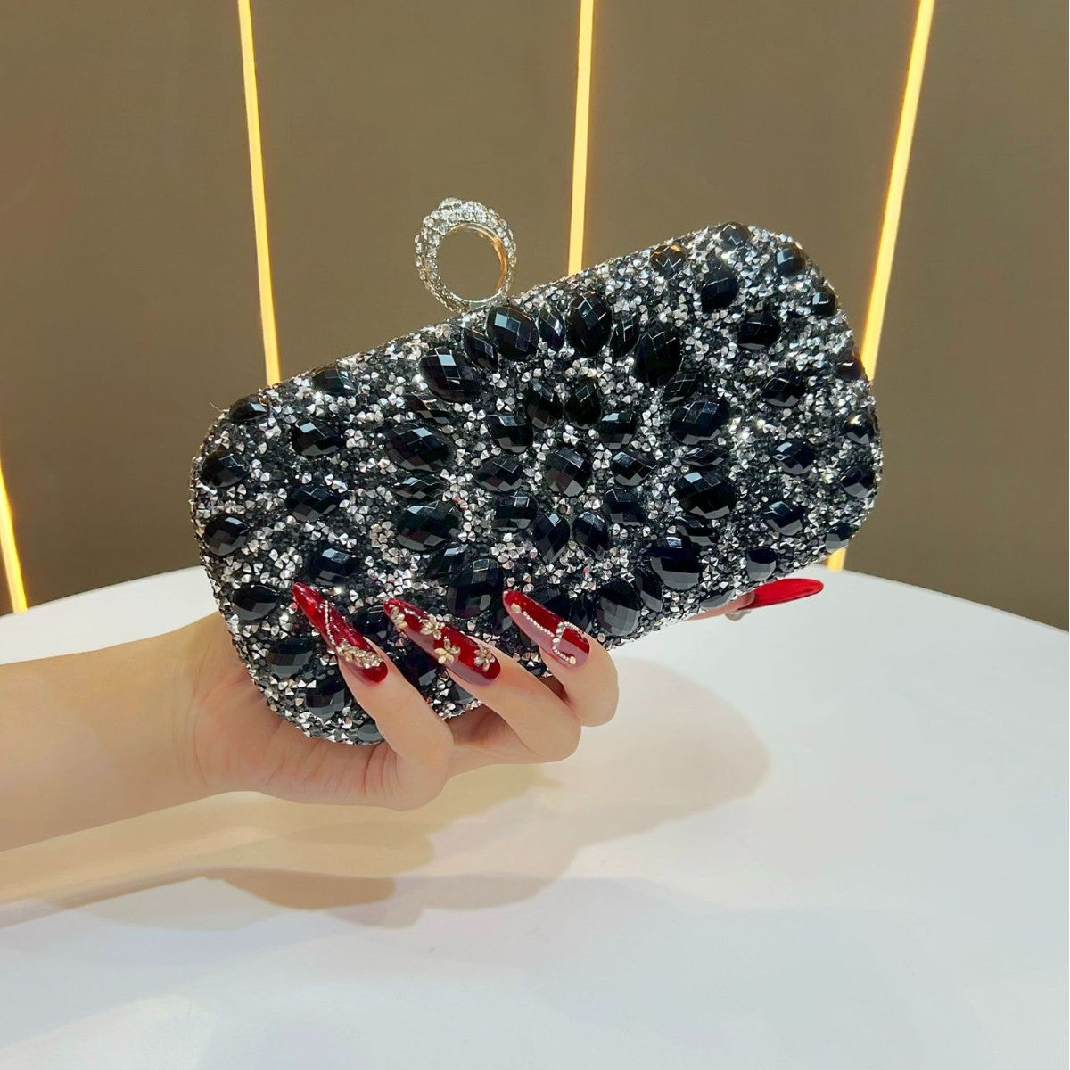 Embellished Clutch Purse — product view 1