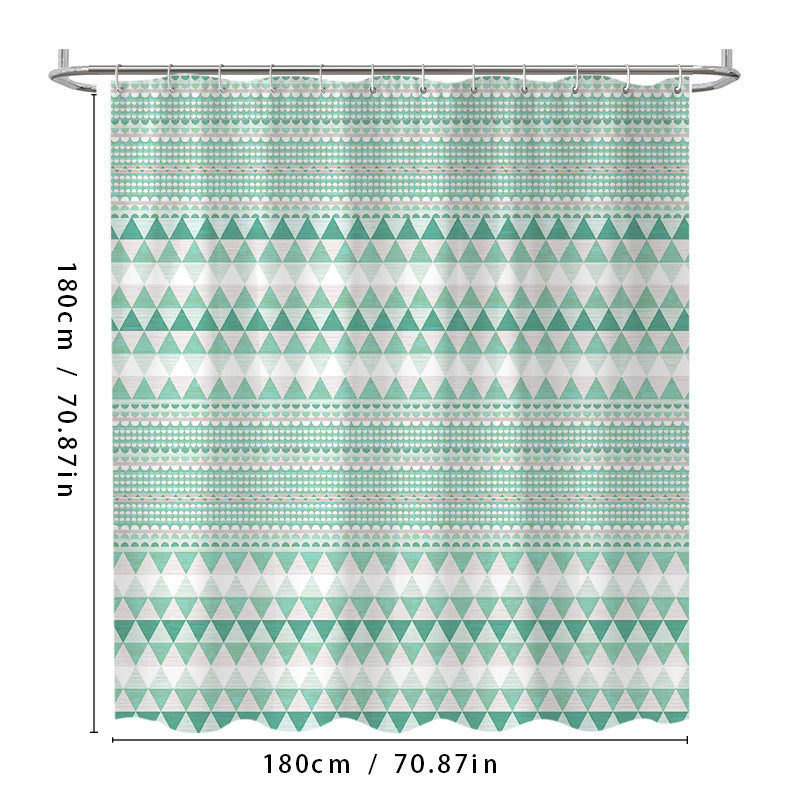 Decorative Shower Curtain LoungeYard — product view 4