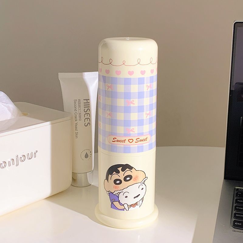 Toothbrush holder with creative cartoon design LoungeYard — product view 3