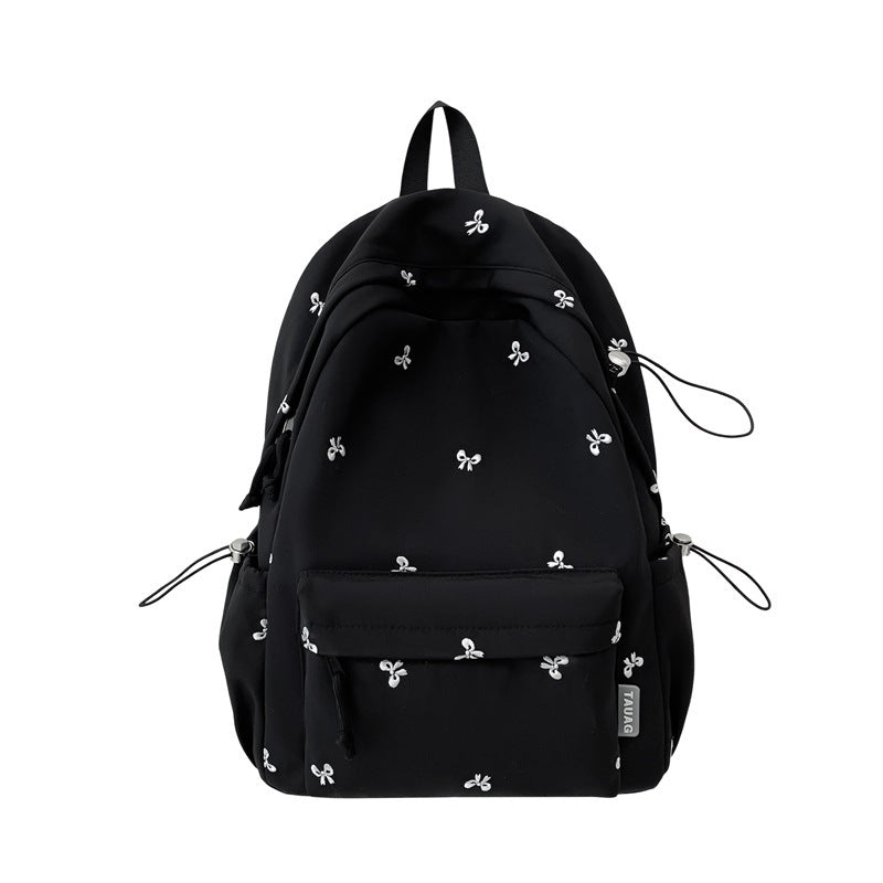 Floral Embroidered Daily Backpack LoungeYard — product view 5