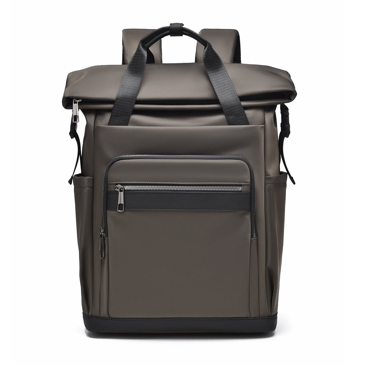 High-Capacity Waterproof Roll-Top Backpack LoungeYard — product view 5