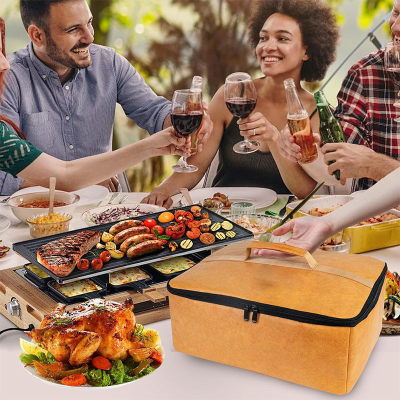 Stainless Steel Food Warmer Bag LoungeYard — product view 4