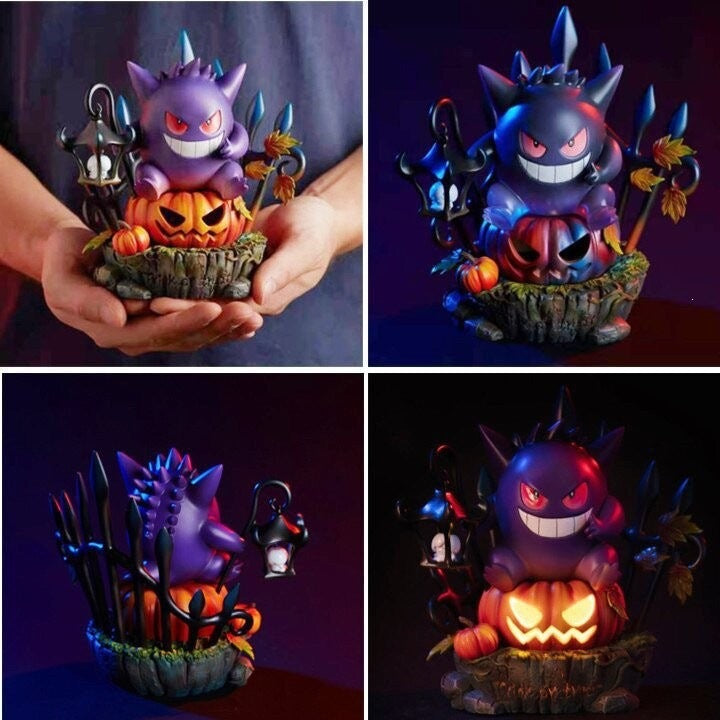 Whimsical Halloween Ghost Figurine Bowlift — product view 1