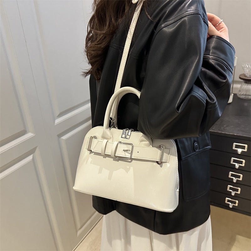 Structured Double Handle Handbag LoungeYard — product view 1