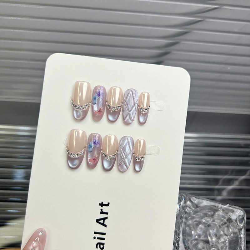Elegant Adhesive Press-On Nail Set — product view 2