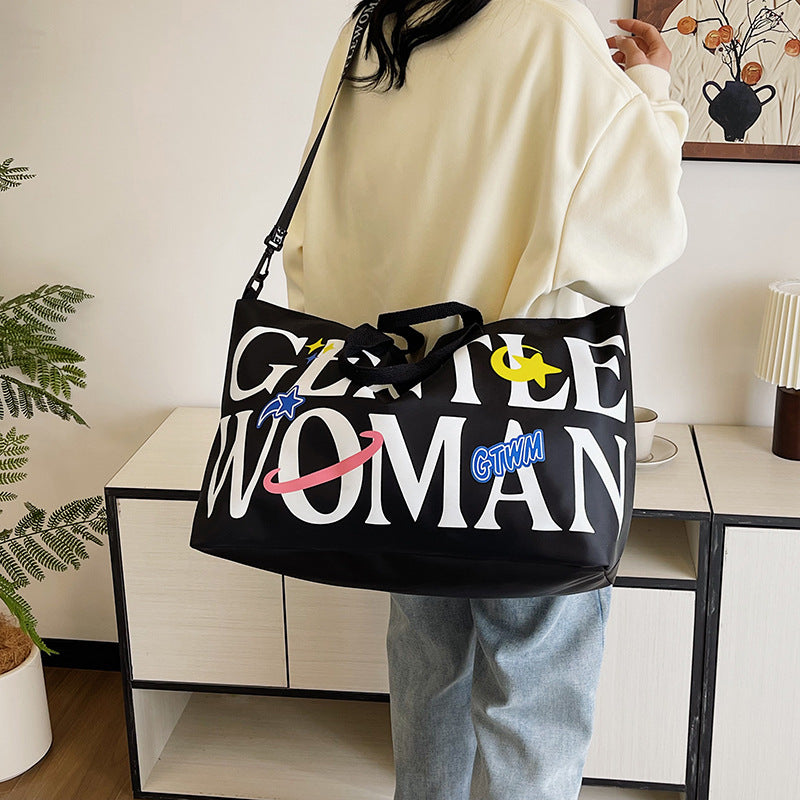 Trendy Graphic Tote Bag LoungeYard — product view 4