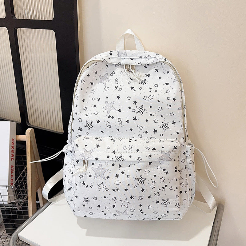 Star-Patterned Casual Daypack — product view 3