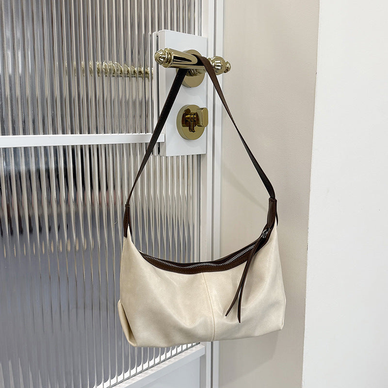 Sleek Zippered Shoulder Bag — product view 5