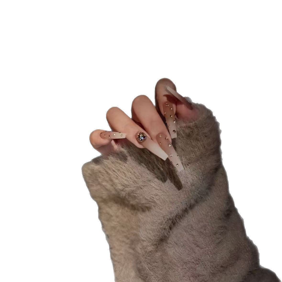 Elegant Almond Shaped Press-On Nail Set — product view 5