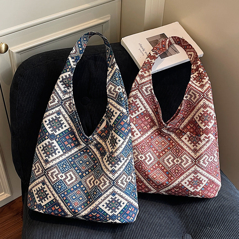 Bohemian Patterned Hobo Bag — product view 4