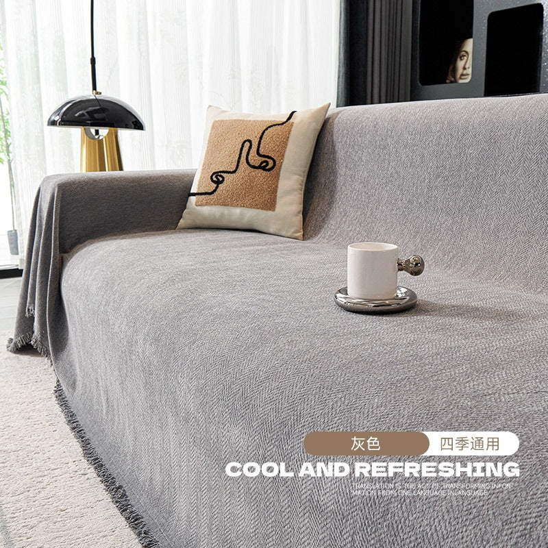 Cozy Textured Sofa Throw Blanket — product view 7