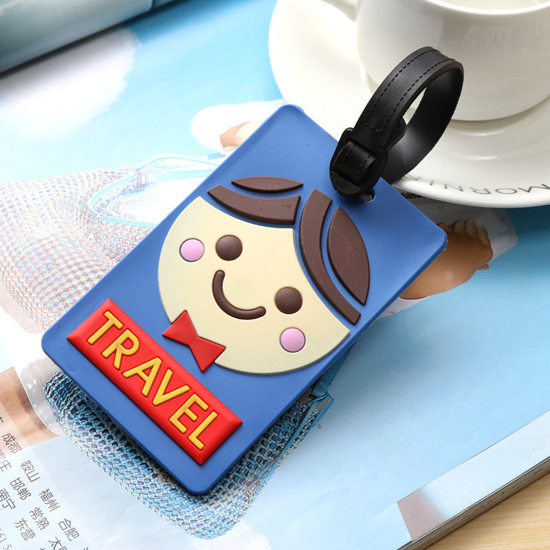 Unisex luggage tag with original design LoungeYard — product view 6