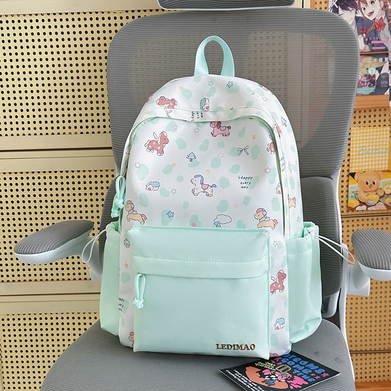 Playful Graphic Design Backpack — product view 2