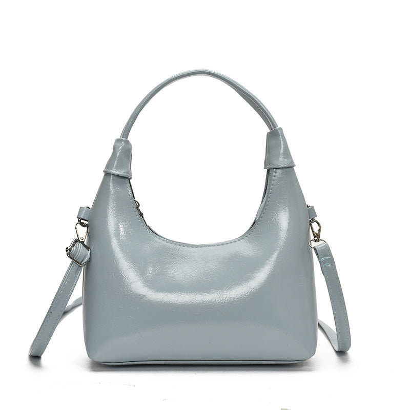 Contemporary Structured Satchel Handbag — product view 3