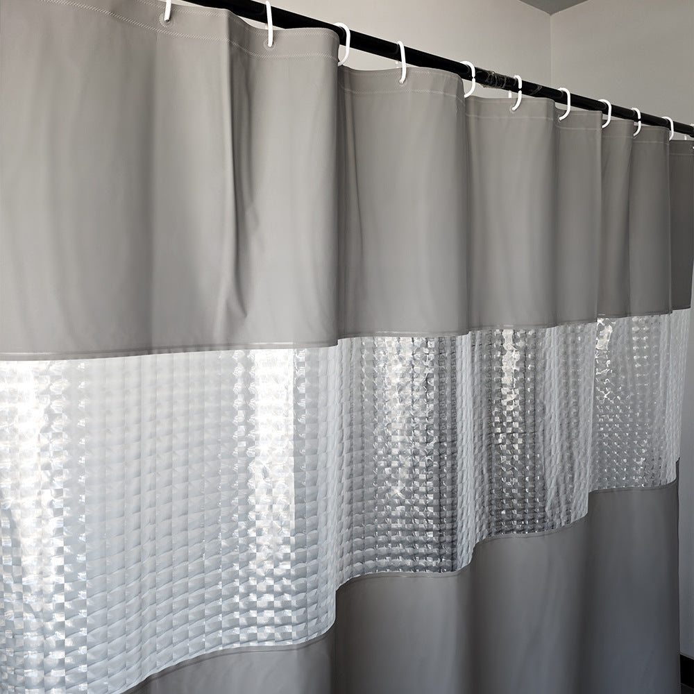 Premium Waterproof Shower Curtain LoungeYard — product view 2