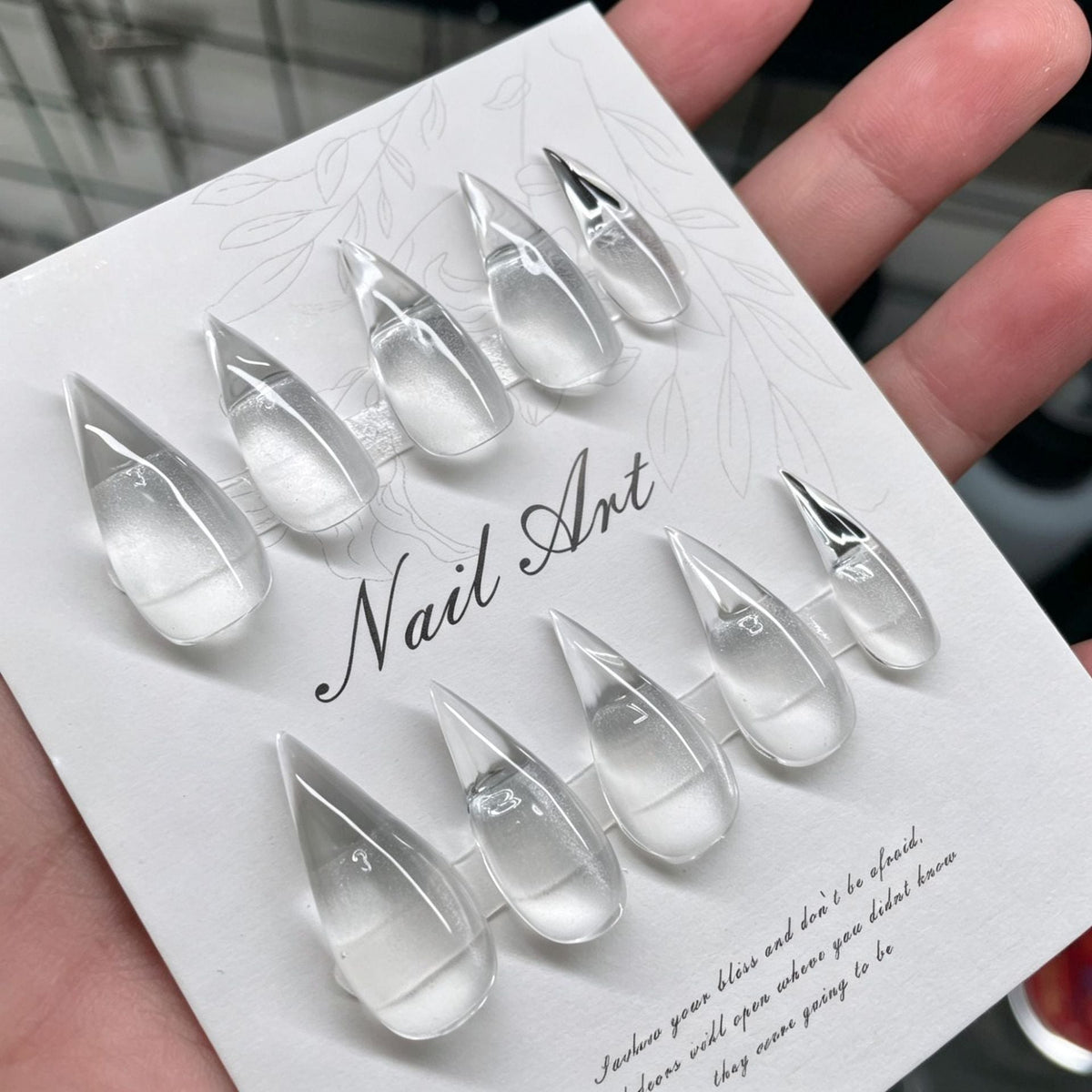 Glossy Stiletto Nail Tips — product view 1