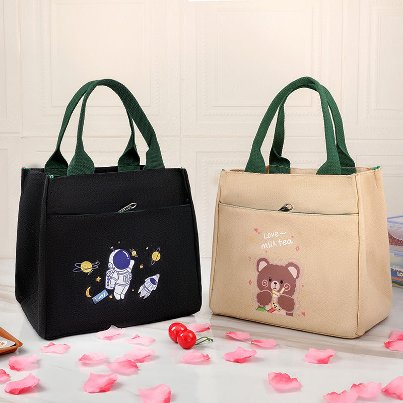 Insulated Food Carrier with Bear Design LoungeYard — product view 3
