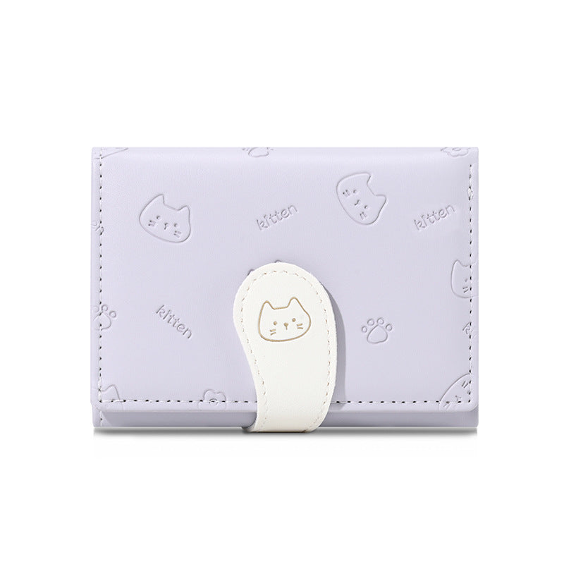 Cute Cat-Themed Card Wallet — product view 4