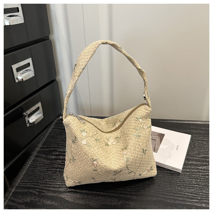 Floral Embroidered Handbag — product view 3